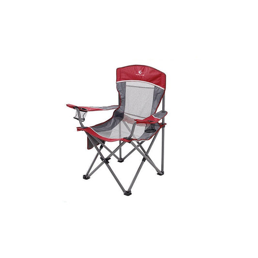 Alpha Camp Oversized Mesh Camping Chair Support 350lbs