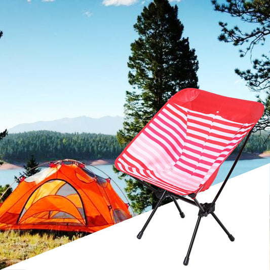 CAPTIVA DESIGN Ultralight Portable Folding Camping Chairs With Carry Bag